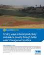 Finding ways to boost productivity and reduce poverty through better water management in Africa (11/19/2010) 