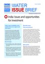 India: issues and opportunities for investment (7/15/2011) 