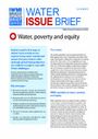 Water, poverty and equity (8/9/2011) 