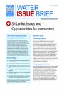 Sri Lanka: issues and opportunities for investment (8/16/2011) 