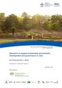 Research to support sustainable groundwater development and governance in Laos: research highlight report (1/20/2020) 