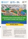 Assessing risk in times of climate change and COVID-19: city region food system of Tamale, Ghana (10/29/2021) 