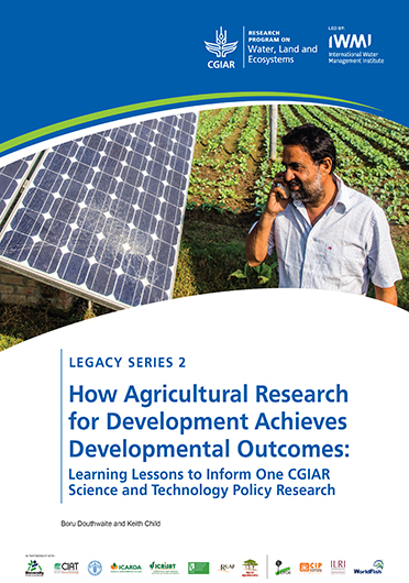 How agricultural research for development achieves developmental outcomes: learning lessons to inform One CGIAR science and technology policy research (02/17/2022) 