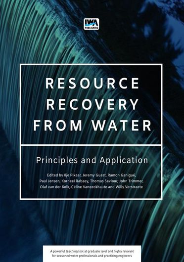 Resource recovery from wastewater and the consumer point of view: social, cultural and economic aspects (02/21/2022) 
