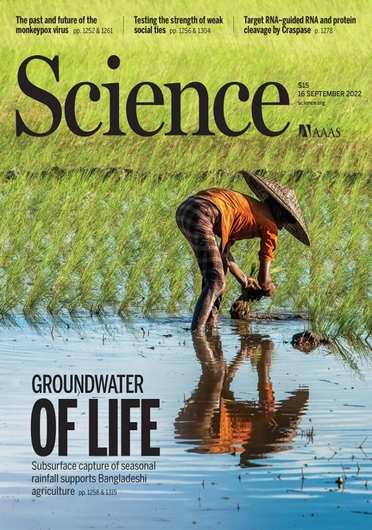 The “water machine” of Bengal: a data-driven and policy-supported strategic use of aquifers for irrigation is needed to maximize their benefits (09/19/2022) 