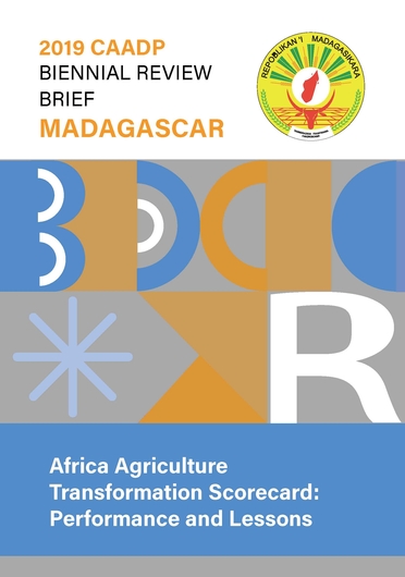 Africa Agriculture Transformation Scorecard: performance and lessons. Madagascar (10/31/2022) 
