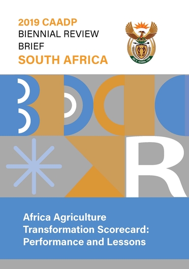 Africa Agriculture Transformation Scorecard: performance and lessons. South Africa (10/31/2022) 