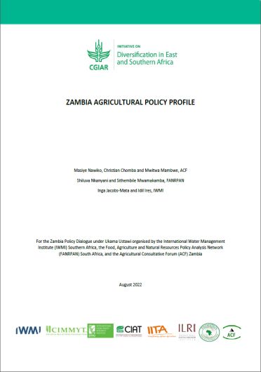 Zambia agricultural policy profile (02/27/2023) 
