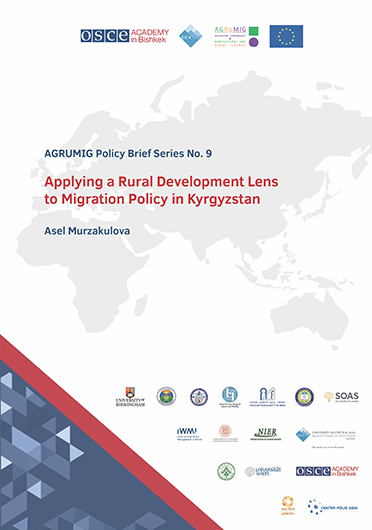 Applying a rural development lens to migration policy in Kyrgyzstan. [Policy Brief of the Migration Governance and Agricultural and Rural Change (AGRUMIG) Project] (09/30/2023) 