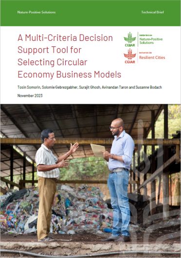 A multi-criteria decision support tool for selecting circular economy business models (11/30/2023) 