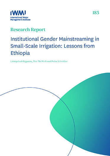 Institutional gender mainstreaming in small-scale irrigation: lessons from Ethiopia (12/13/2023) 