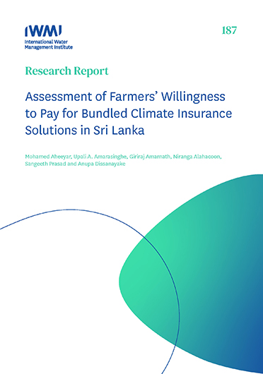 Assessment of farmers’ willingness to pay for bundled climate insurance solutions in Sri Lanka (12/13/2023) 