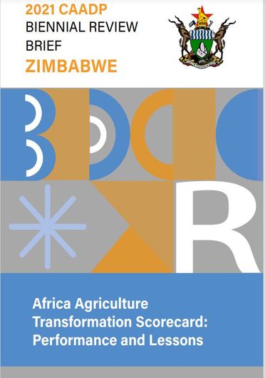Africa Agriculture Transformation Scorecard: performance and lessons. Zimbabwe (12/08/2023) 