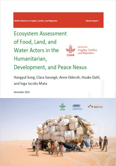 Ecosystem assessment of food, land, and water actors in the humanitarian, development, and peace nexus (01/30/2024) 