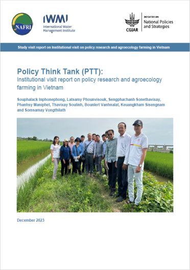Policy Think Tank (PTT): institutional visit report on policy research and agroecology farming in Vietnam (01/22/2024) 