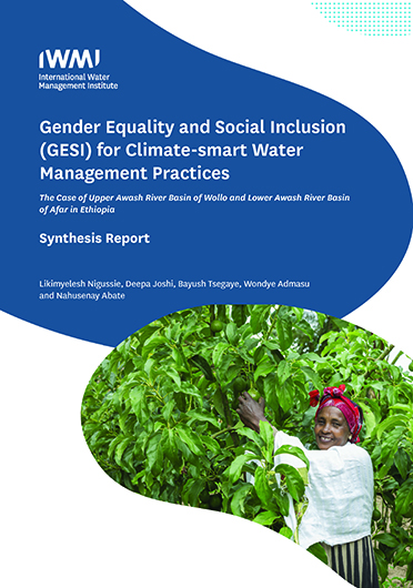 Gender Equality and Social Inclusion (GESI) for climate-smart water management practices: the case of Upper Awash River Basin of Wollo and Lower Awash River Basin of Afar in Ethiopia. Synthesis report prepared by the Prioritization of Climate-smart Water Management Practices project (03/29/2024) 