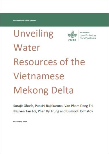 Unveiling water resources of the Vietnamese Mekong Delta (02/03/2024) 