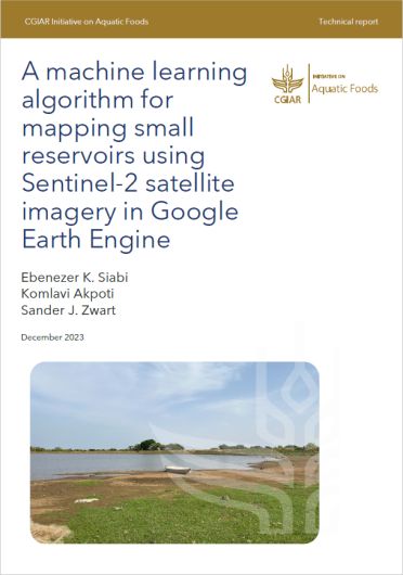 A machine learning algorithm for mapping small reservoirs using Sentinel-2 satellite imagery in Google Earth Engine (02/14/2024) 