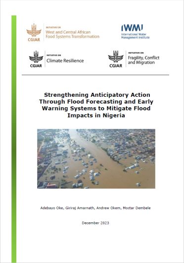 Strengthening anticipatory action through flood forecasting and early warning systems to mitigate flood impacts in Nigeria (02/17/2024) 